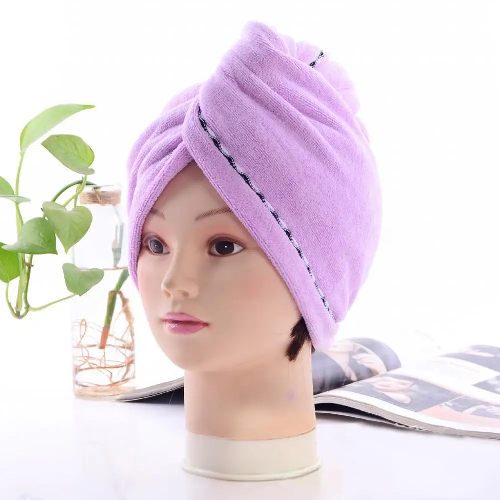 Magic Microfiber Hair Fast Dryer Towel Super Absorbent Rapid Drying Dry Cap Bath Wrap Bathing Tools | Дом и сад