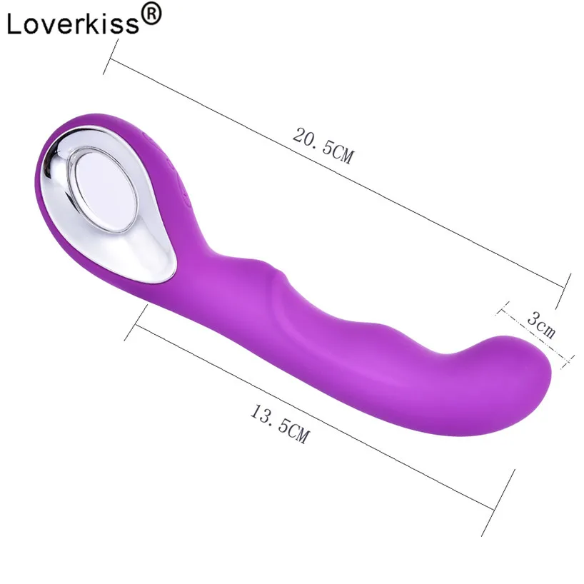 Loverkis USB Rechargeable Silicone g pot Vibrator Adult Sex Toys for Woman 10 Vibrations As Anal Massager Erotic | Красота и здоровье