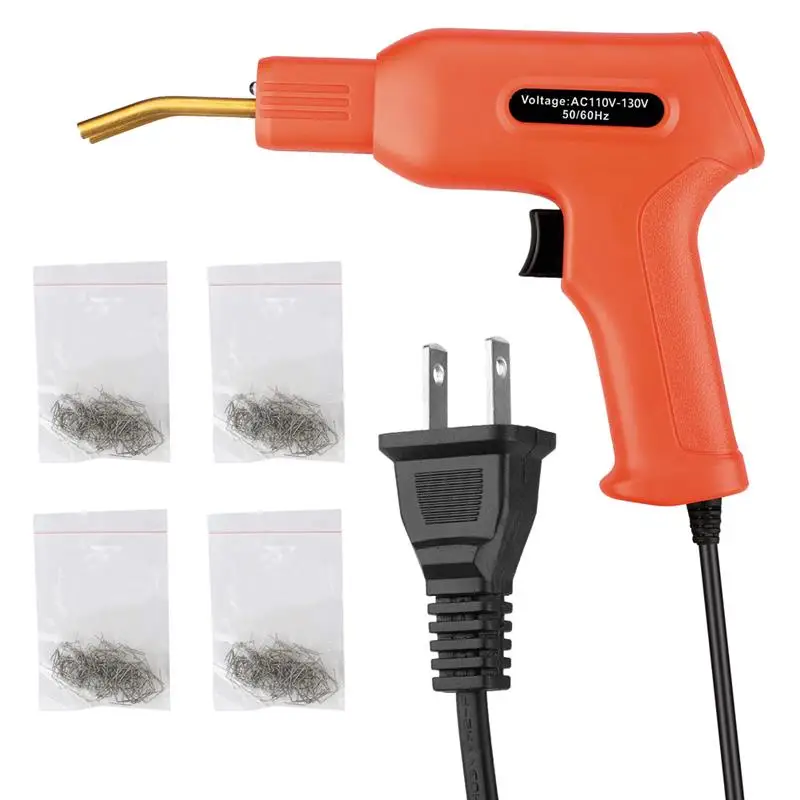 

50W Handy Plastics Welders Garage Tools Hot Staplers Machine Staple PVC Repairing Machine Car Bumper Repairing Welding Tool