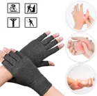 1 пара компрессионных перчатки при артрите для женщин мужчин Премиум суставах, боли в суставах, перчатки для терапии открытыми пальцами компрессионные перчатки