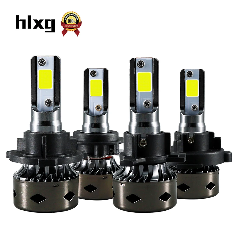 HLXG 2 шт. Led H7 для Audi hyundai 72 Вт 12000LM 24 В 12 canbus Nissan KIA k2 Rio VW MK6 Jeeta Buick BWM E60 X5|Передние LED-фары