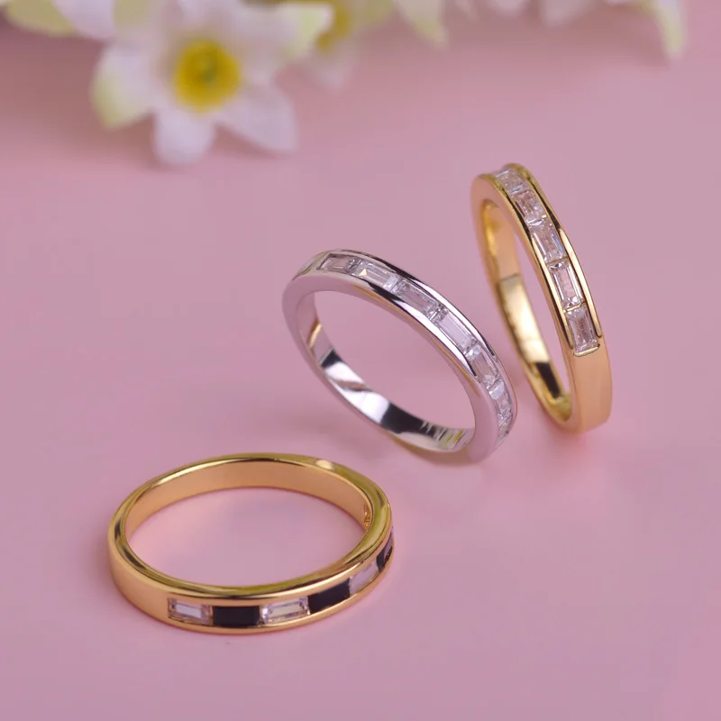 MECHOSEN Cubic Zirconia Rings For Women Men Gold Color Rhinestone Anel Aros Fine Stones Engagement Gothic Crown Jewelry | Украшения и