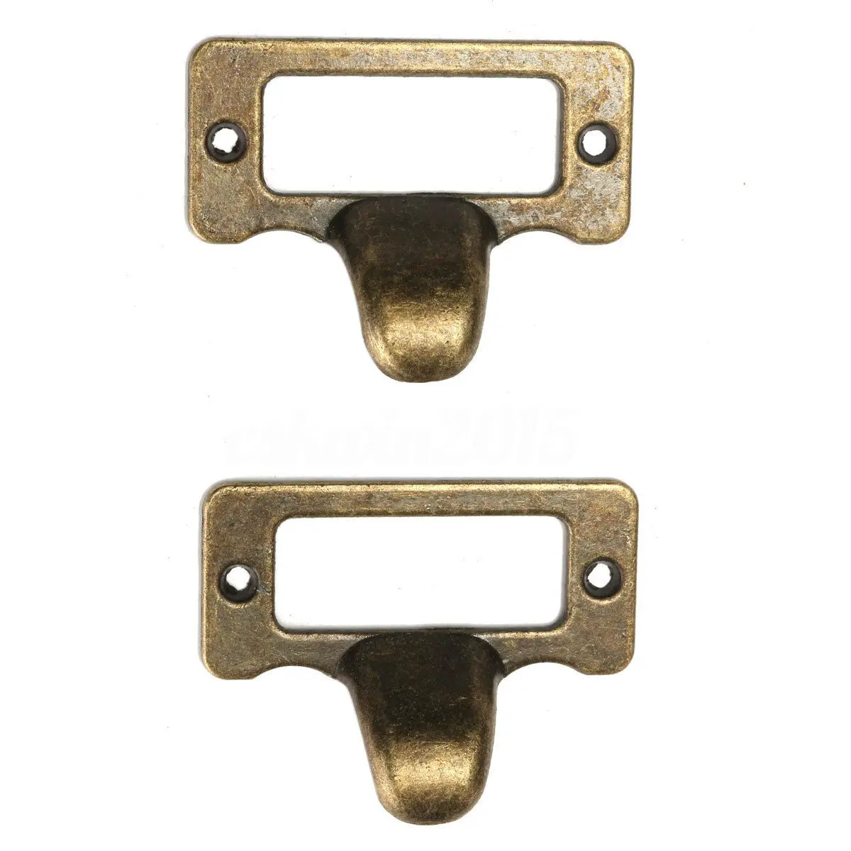 

Brass Label Pulls Cabinet Drawer Label Tag Holder Frame Pull Zinc alloy