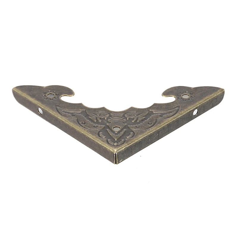 Металлические углы античные латунные ювелирные изделия Подарочная коробка