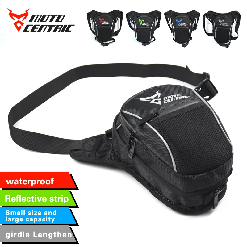 Нейлоновая полиэфирная красная мотоциклетная сумка для ног Водонепроницаемая