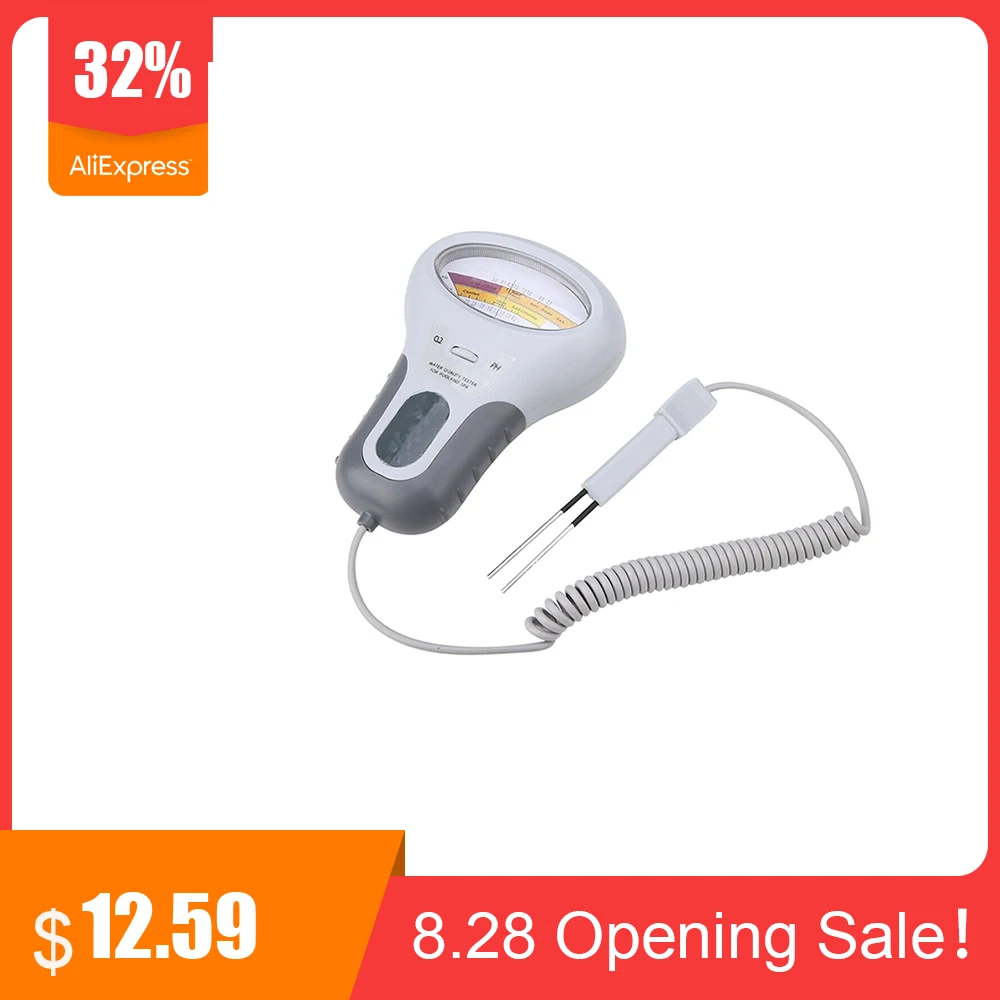 Портативный Цифровой Измеритель Качества Воды 2 в 1 рН и уровня хлора CL2 для