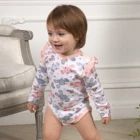 Боди длинный рукав для Новорожденных 0 - 12м., одежда для малышей, 100% хлопок, котмаркот, 9291058