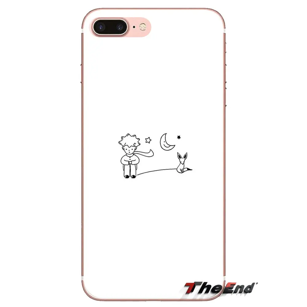 For Samsung Galaxy A3 A5 A7 A9 A8 Star A6 Plus 2018 2015 2016 2017 little prince fox quotes Soft Transparent Cases Covers |