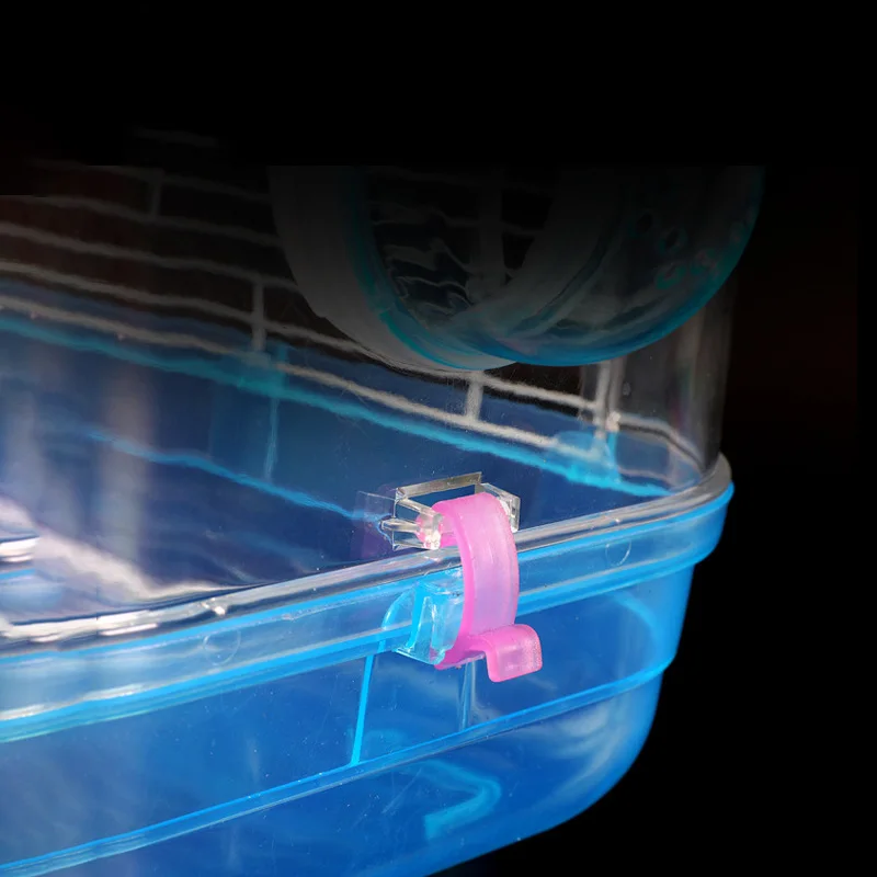 Клетка для домашних животных прозрачный домик хомяка портативная морская свинка