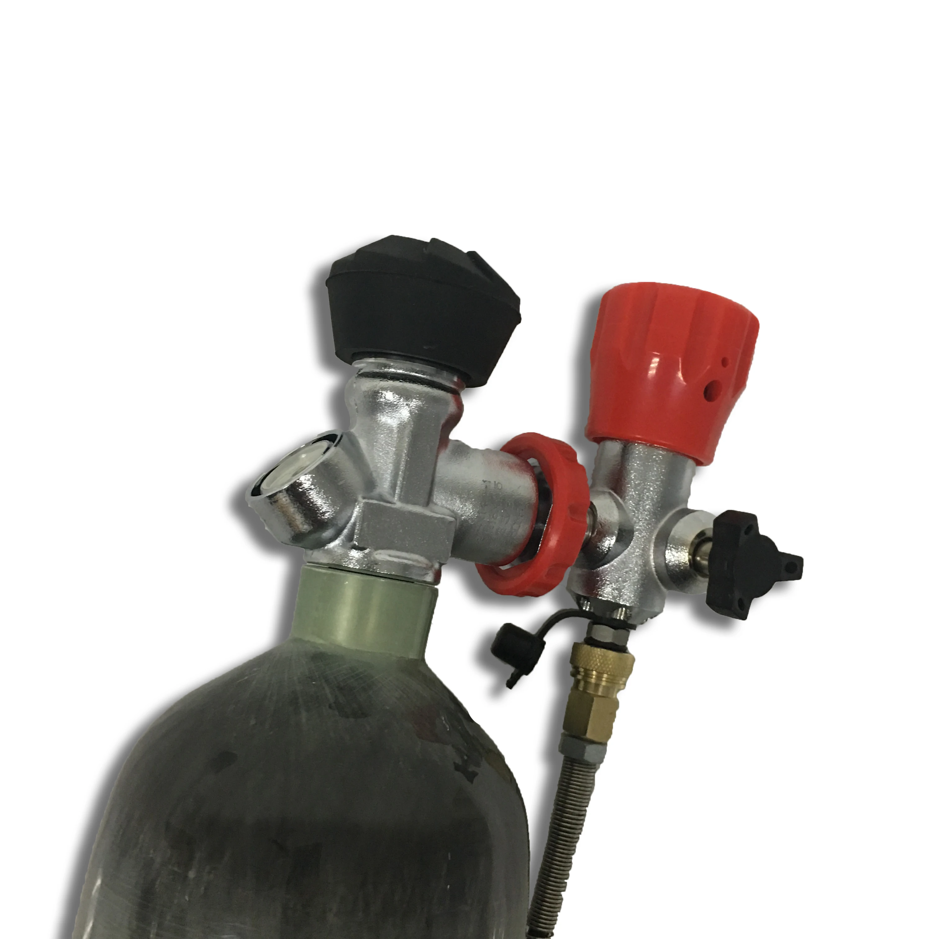 AC1217301 2.17L баллон из углеродного волокна PCP клапан заправочная станция 4500PSI