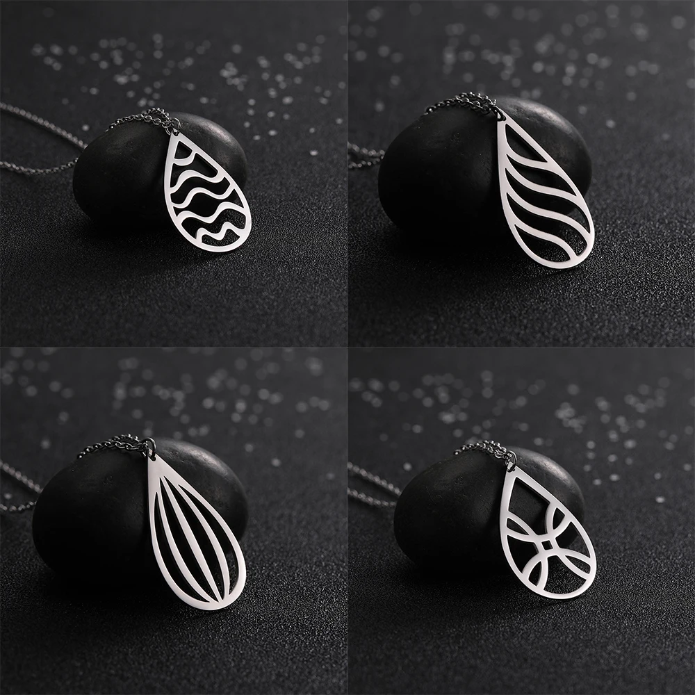 Eueavan 10 шт./лот ожерелье из нержавеющей стали с пятиконечной звездой и