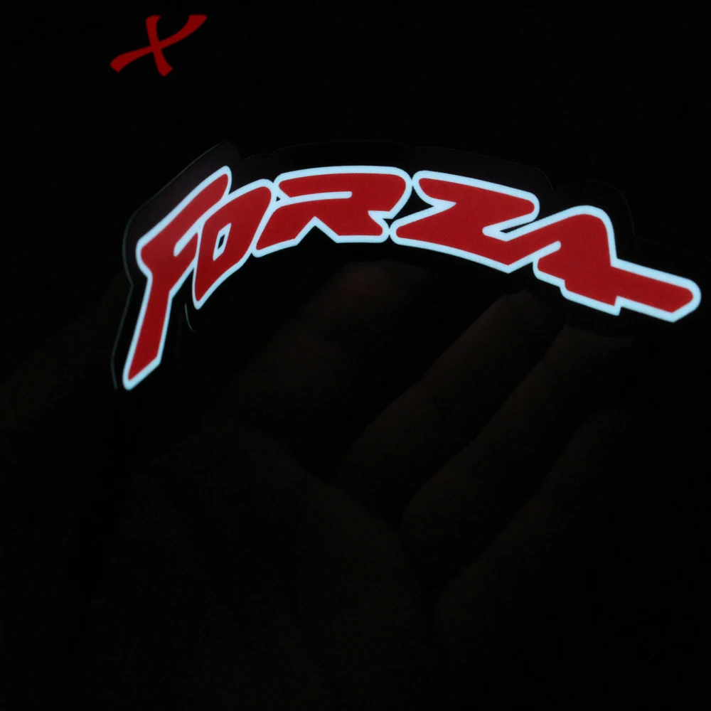 LED Motorcycle Wheels Fairing Helmet Tank Pad Decoration Logo Accessories Stickers Decals for Honda Forza 125 200 NSS300 SH300 |