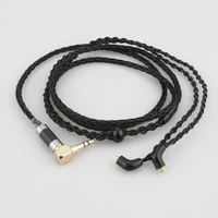 audiocrast 3 5mm 8 core silver plated occ earphone cable right angled stereo plug for etymotic er4 xr sr er4sr er4xr er3sr er3se