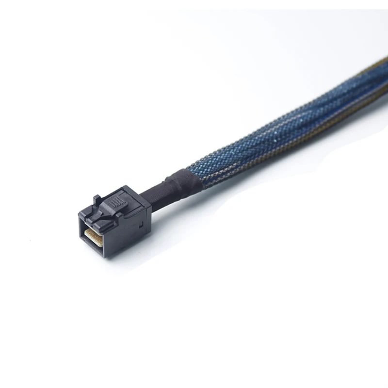 Обратный внутренний HD Mini SAS (SFF 8643) цель до 4 SATA 7pin хост кабель 0 5 м/3 3 футов/1 м| |