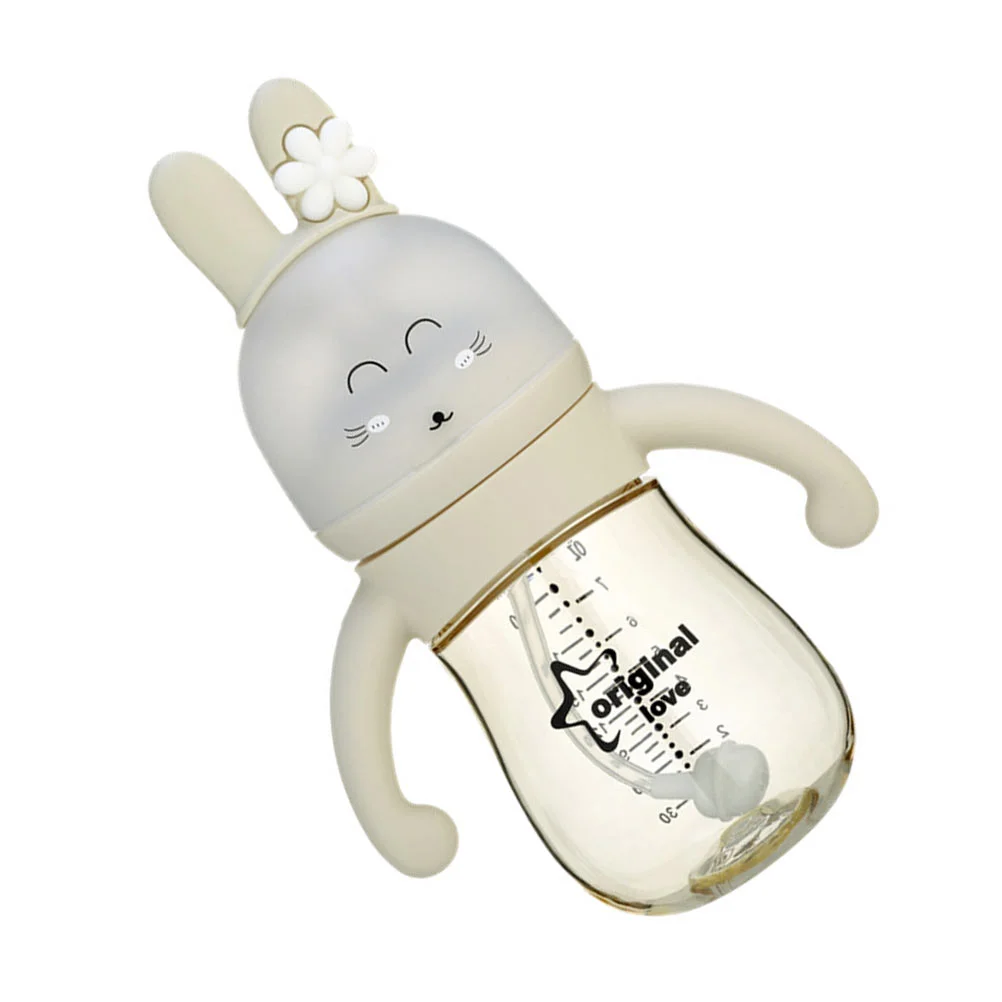 

1pc Creative Baby Bottle Baby Bottle Baby Feeding Bottle Feeder (Beige)