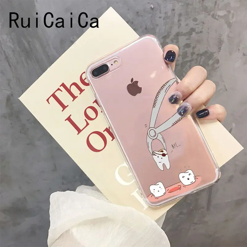 RuiCaiCa Забавный мультяшный стоматологический зубной коронованный зубы мягкий