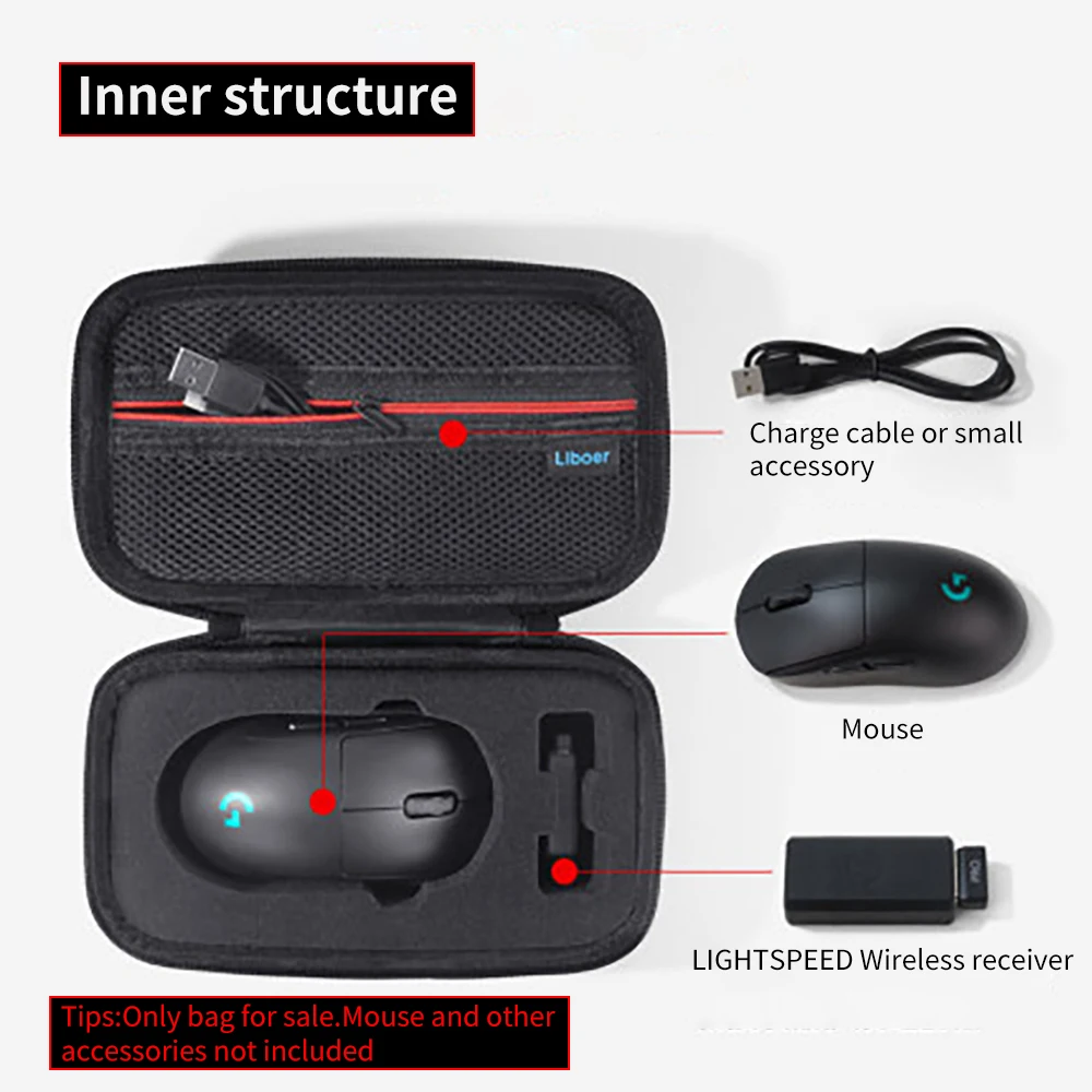 Чехол для Logitech Gaming Mouse противоударный водонепроницаемый чехол хранения G502/G903/PRO