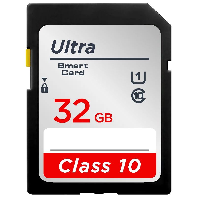 Карта памяти SDXC Class10 V10 U1 SDHC 16 ГБ 32 64 Гб 128 256 для видеокамеры 1080p 3D 4K оригинал|Карты