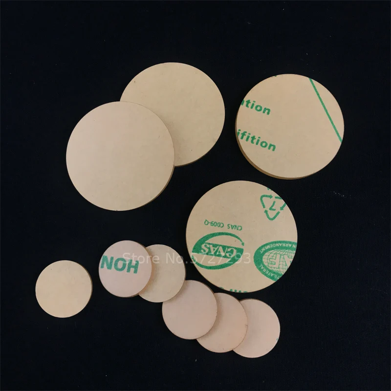 

10pcs/lot Plexiglass Transparent Clear Small Round Disc Acrylic Sheet Organic glass polymethyl methacrylate 4mm Jewelry DIY