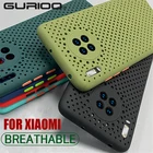 Ультратонкий матовый дышащий чехол для Xiaomi Redmi Note 10, 9S, 8 Pro, 9A, 9C, 9T, 8A, Mi 9, 10T, силиконовый охлаждающий чехол с рассеиванием тепла