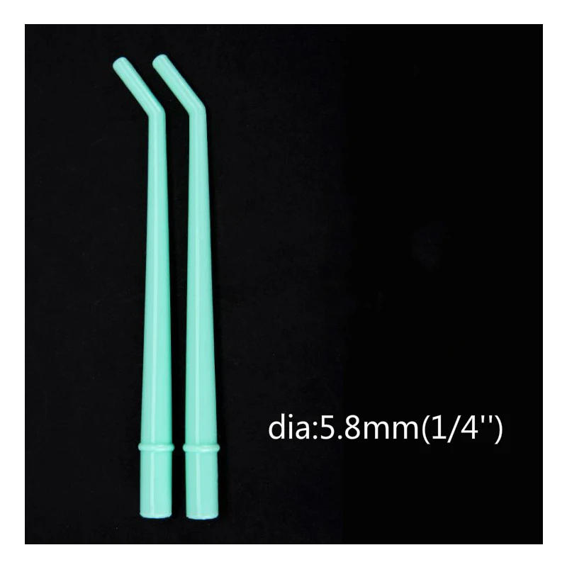 100 шт. одноразовые стоматологические всасывающие наконечники изогнутые