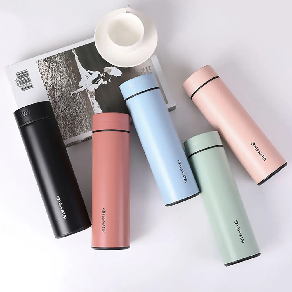 

350ml Thermos Bottle Water Bottle Vacuum Flask Sealed Leakproof Stainless Steel Mini Portable Milk Juice Travel Insulated Cup