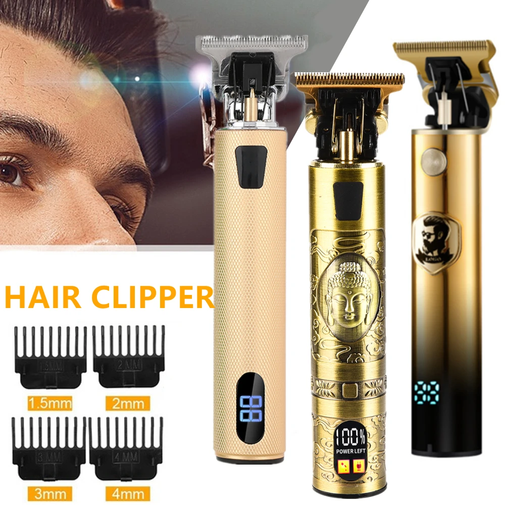 

Hair Trimmer USB charging Electric Hair Clipper Cordless Shaver Beard Trimmer for Men Barber Cutting Machine Shaver Trimmer