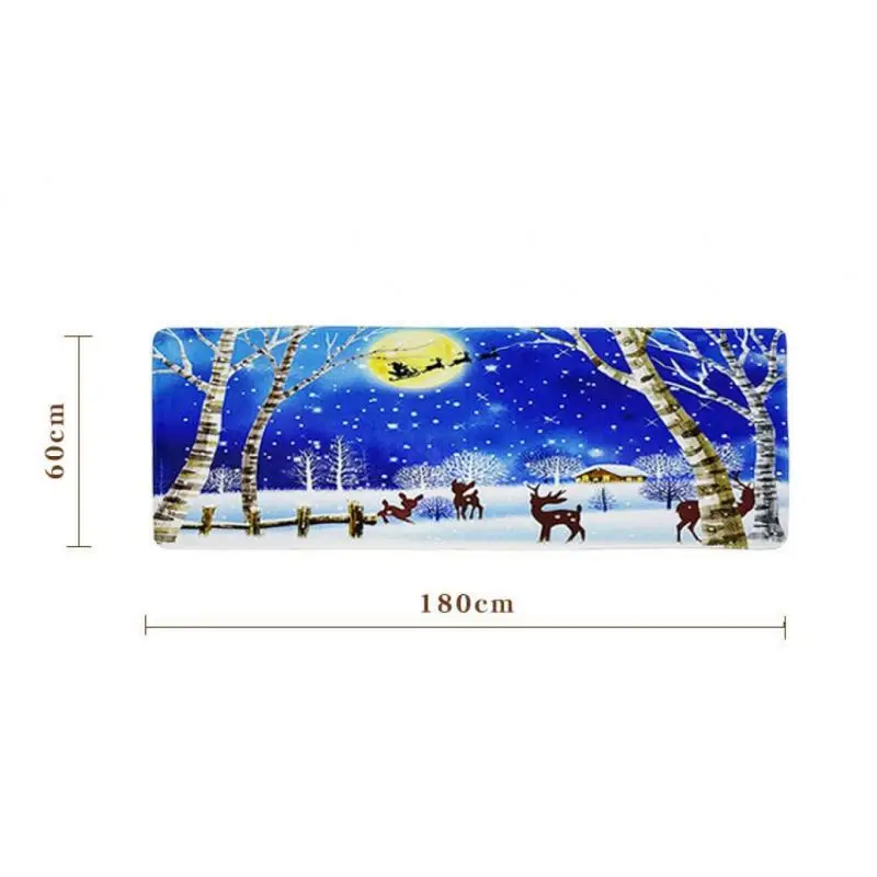 

Kitchen Bath Carpet Floor Mat Home Entrance Doormat Christmas Style Absorbent Bedroom Living Room Floor Mats Modern Kitchen Rug