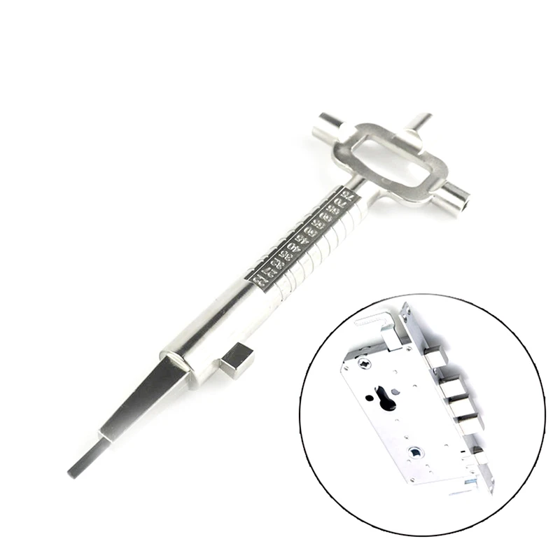 

On Salling! 7.5inch Sliver Locksmith Tool Multi Purpose Cylinder Gauge Cam Turner Spindle Turner Wholesale Quick Delivery