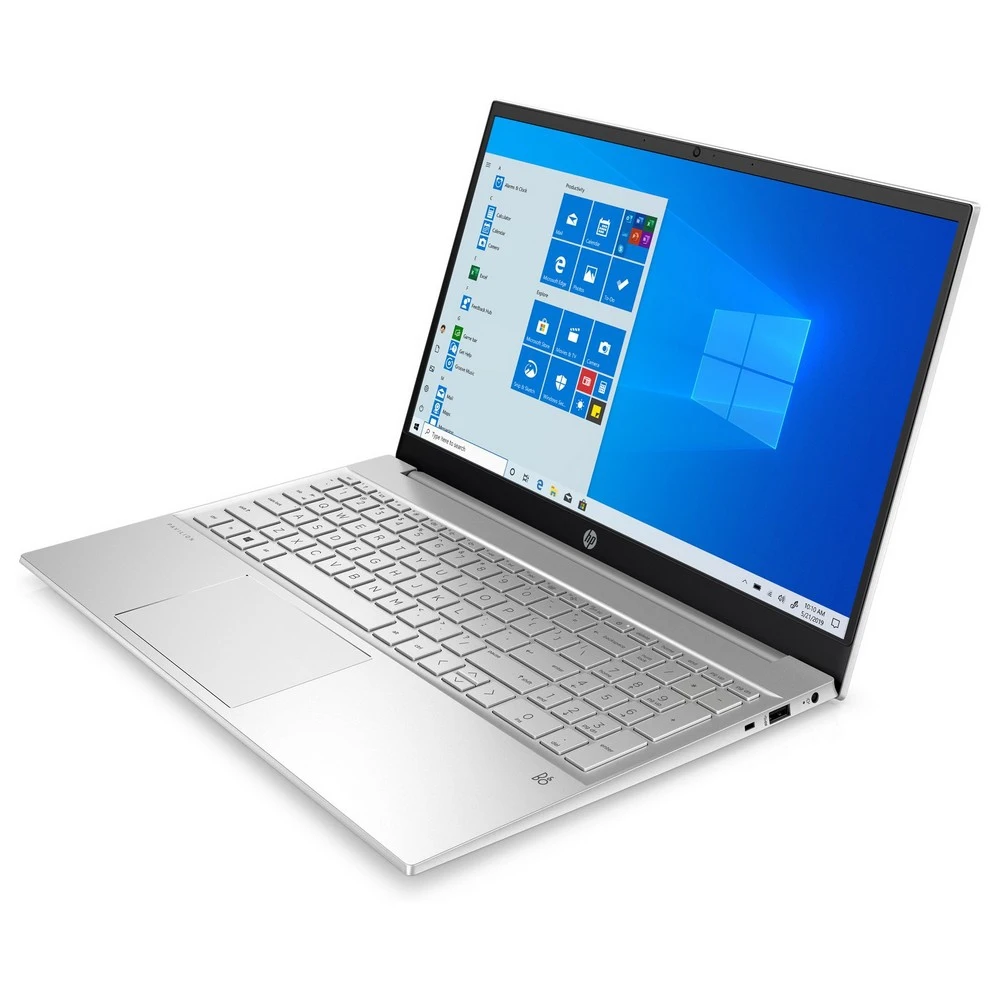 Ноутбук 15.6" IPS FHD HP Pavilion 15-eg0067ur silver ( Core i5 1135G7/8Gb/512Gb SSD/noDVD/MX350 2Gb/DOS) (2S7H8EA) | Компьютеры