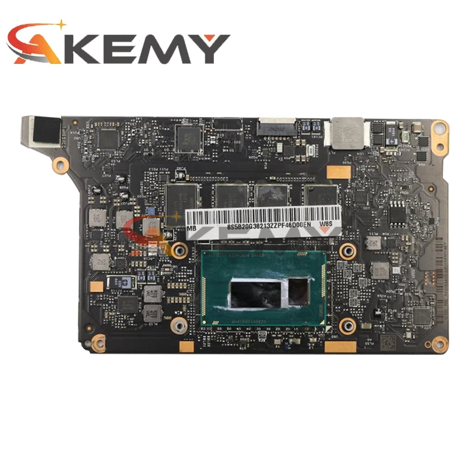 akemy nm a074 for lenovo yoga 2 pro laptop motherboard 5b20g38213 viuu3 i7 4510u cpu 8gb ram brand new free global shipping