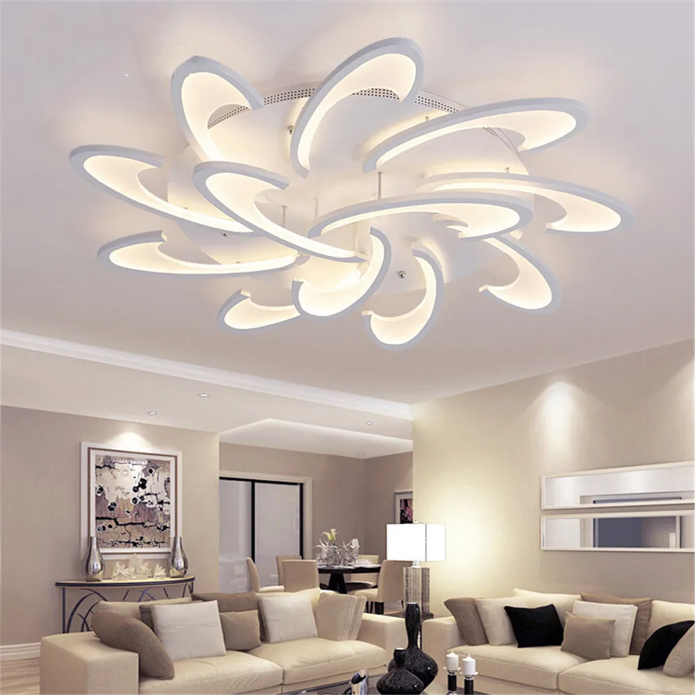 

Nordic indoor ceiling lamp LED chandelier indoor home decoration lighting bedroom restaurant light remote control dimming