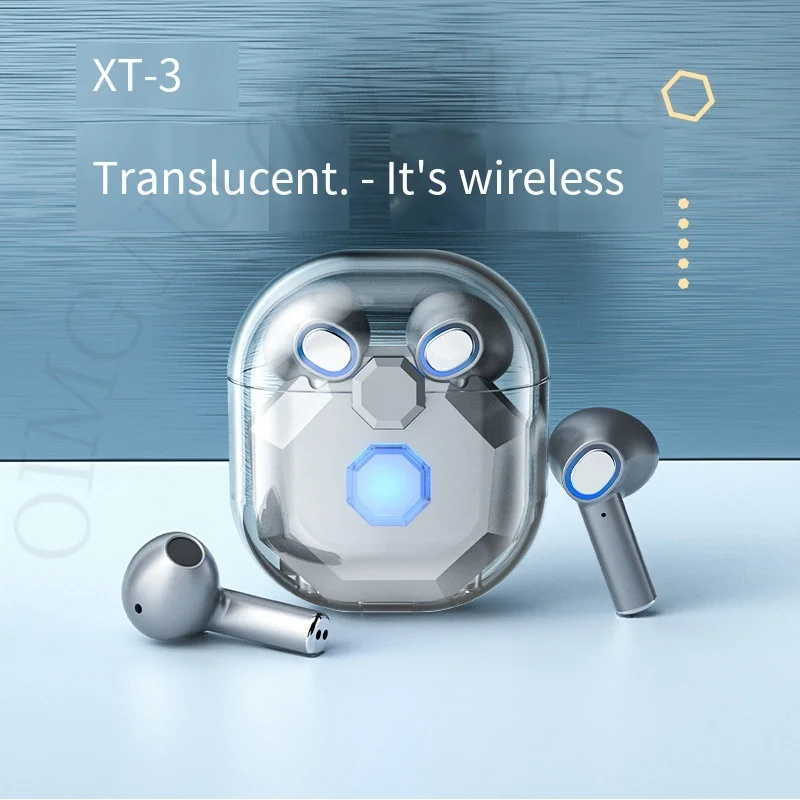 

OIMG новая XT3 Bluetooth-гарнитура; Игровая гарнитура; Сенсорные наушники TWS с шумоподавлением; Электрически прозрачная гарнитура