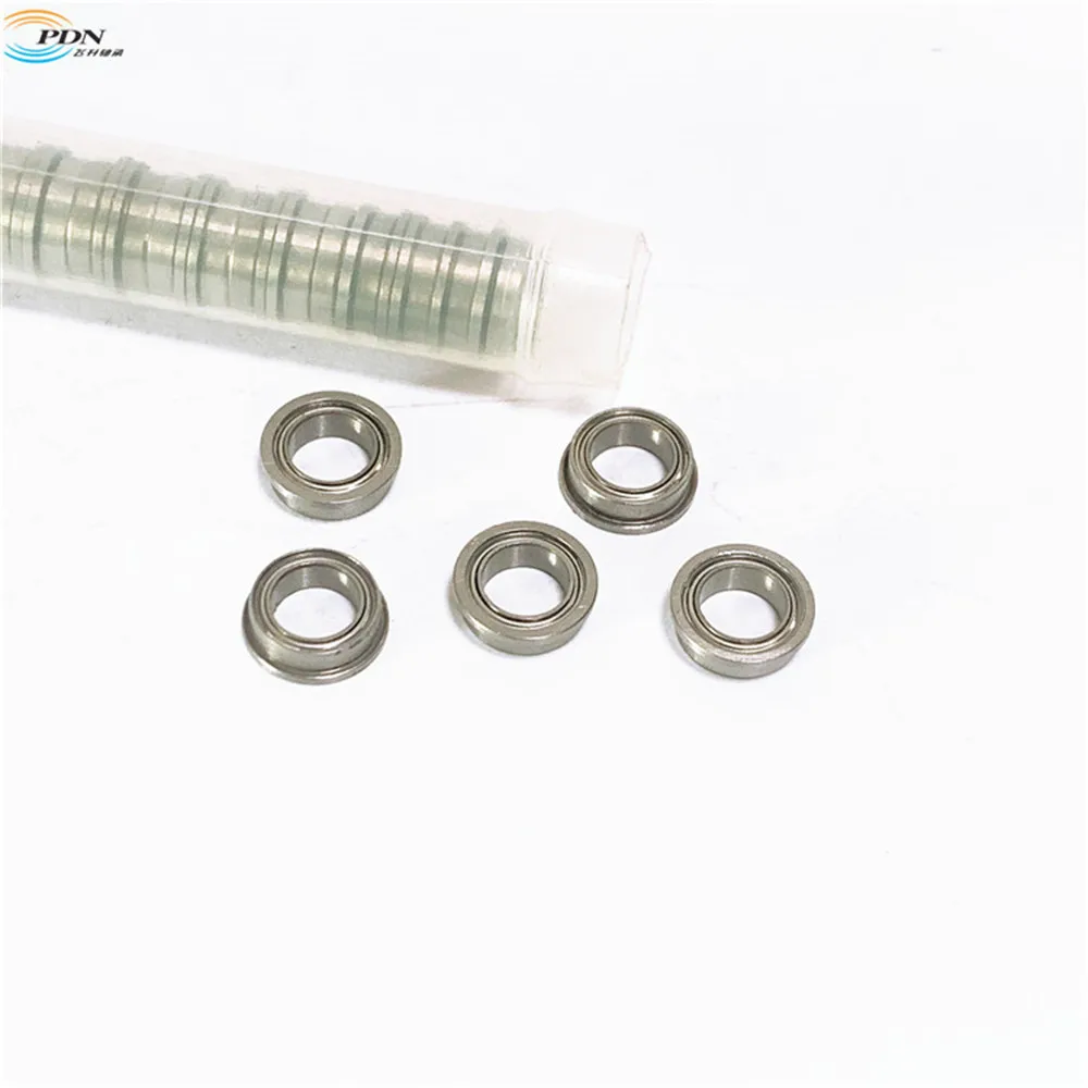 Английский фланцевый подшипник шариковый с глубоким желобом FR168zz боковой