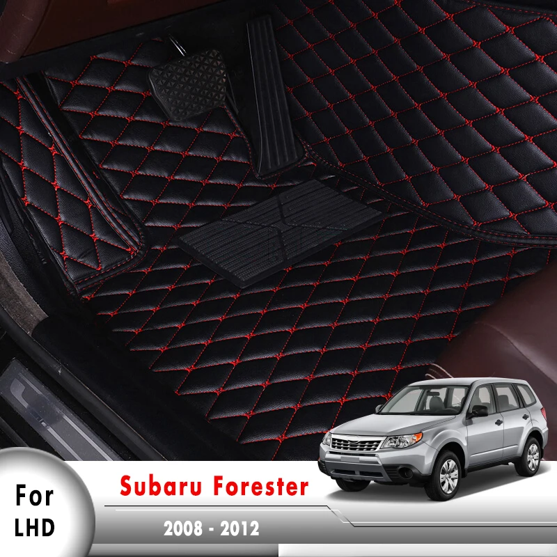 Кожаные коврики тире автомобильные аксессуары для интерьера subaru forester 2008 2009 2010 2011