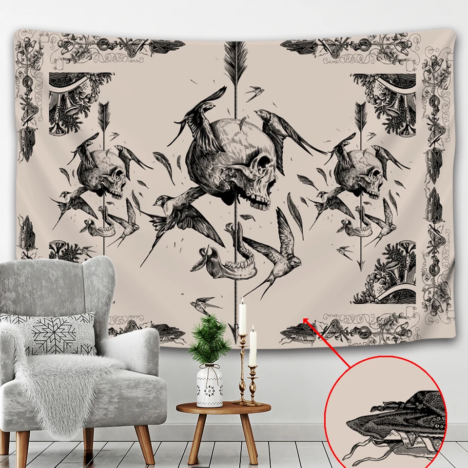 Таро ведьмахство психоделическая сцена украшение для дома МАНДАЛА ГОБЕЛЕН хиппи