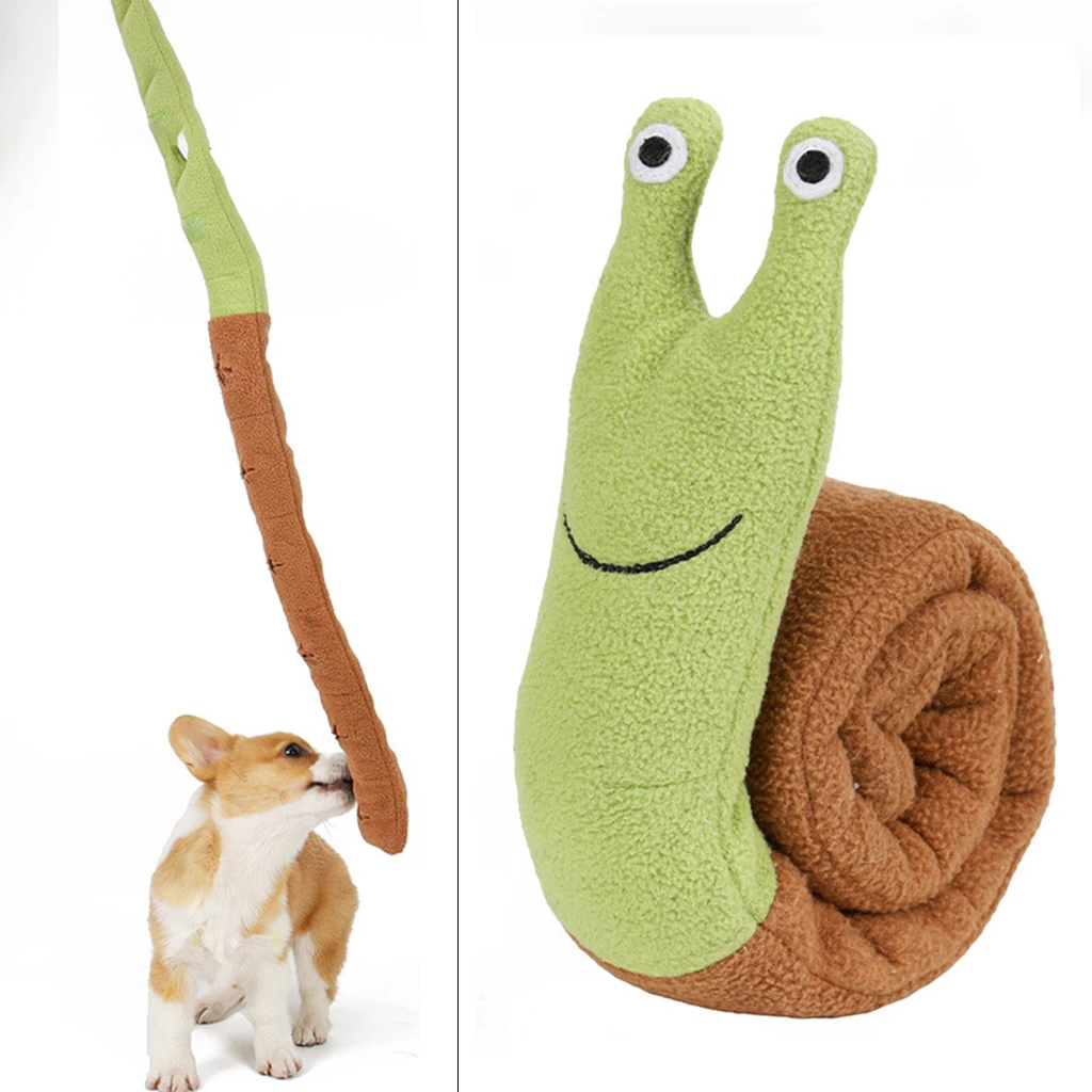 

Snail Toy for Dog, Toy, Funny, Pet, Puppy, Chew, Squeaky, Plush Sound