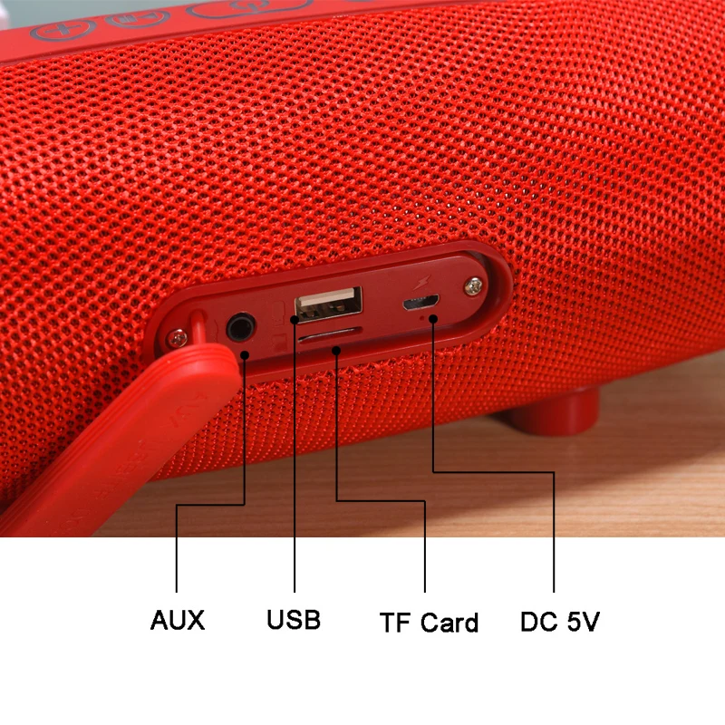 Беспроводная Bluetooth Колонка высокой мощности 14 Вт водонепроницаемая стерео