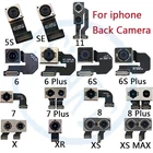 Запасные части для задней камеры iphone 7g 7 Plus 5S 6g 6s 6 plus 8 Plus X XR XS XSMAX