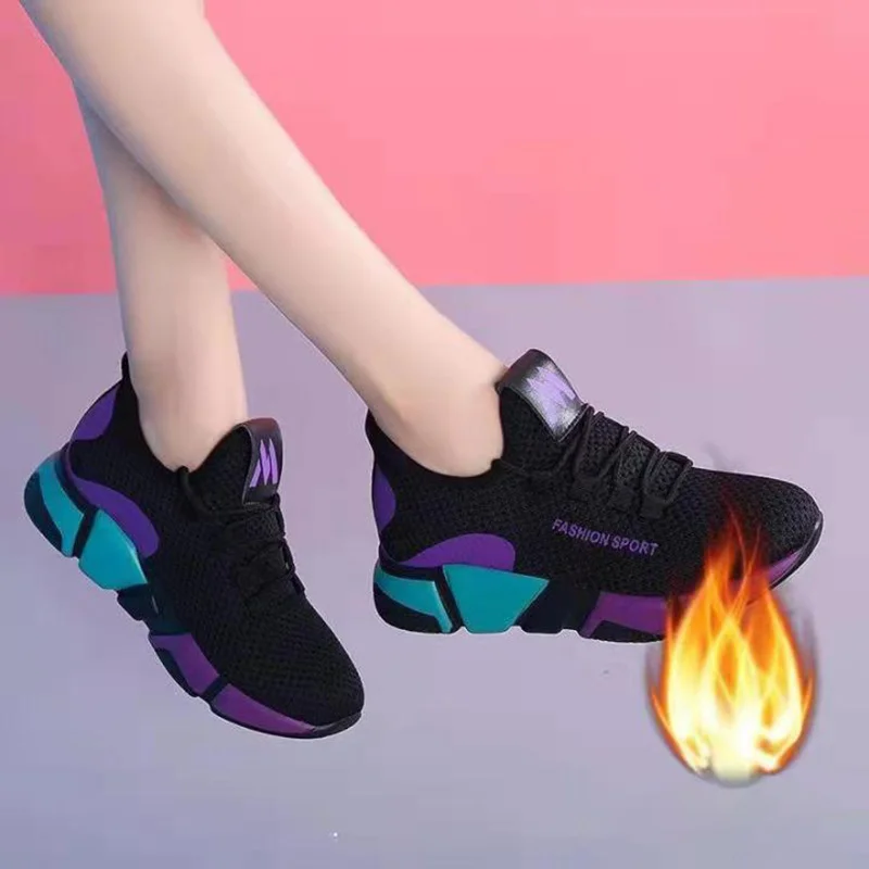 

2022 Hot Sale Running Shoes Women Breathable Sport Sneakers Womens Breathable Air Mesh Outdoor Fitness Shoesr