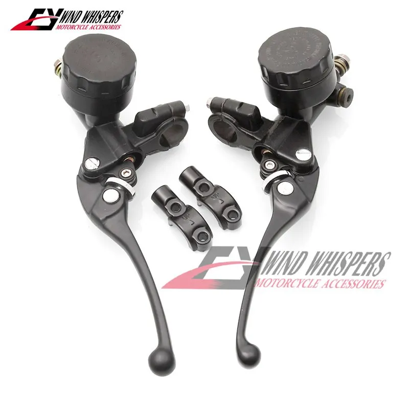 7/8 &quot22 мм Гидравлический тормозной рычаг сцепления для мотоцикла Honda Kawasaki Suzuki Yamaha