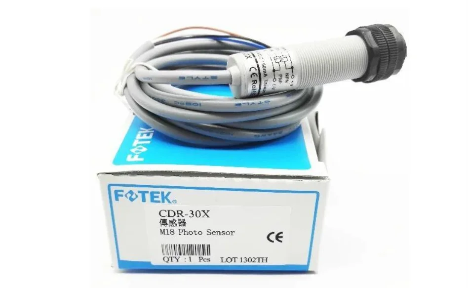 

CDR-30X New FOTEK M18 диффузная отражающая фотоэлектрическая фотолампа