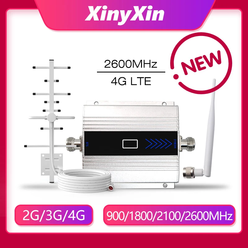 Усилитель сигнала сотовой связи 2G/3G/4G GSM 900/1800/2100/2600 МГц|Усилители сигнала| |