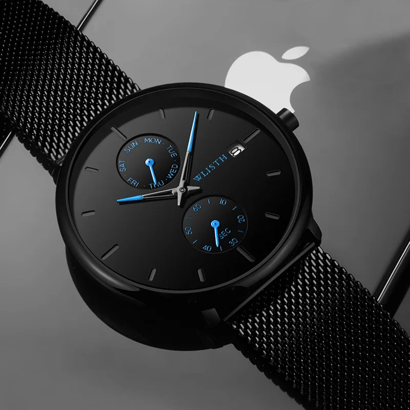 

WLISTH Student Watch junior high school senior high school quartz men’s watch waterproof young men’s individual watch thin
