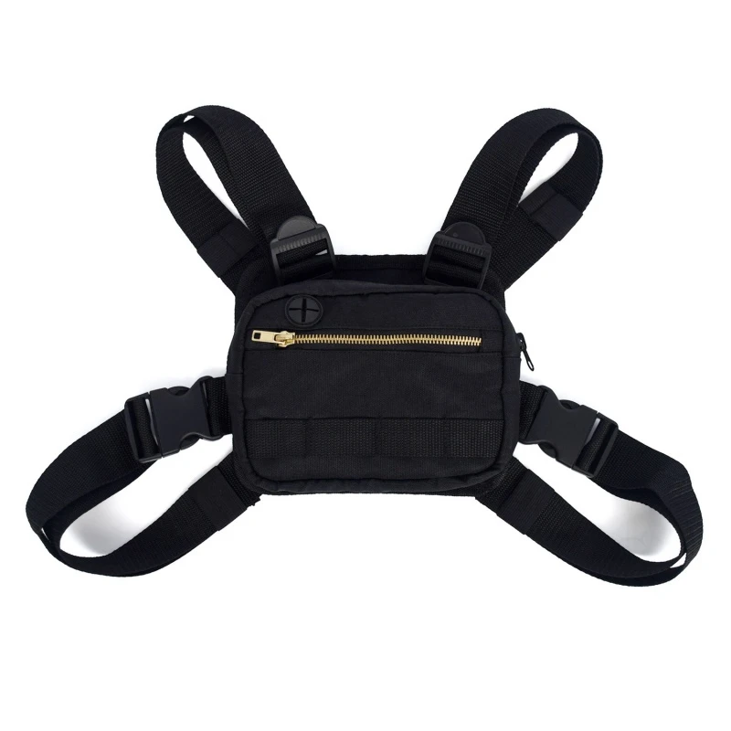 

Men Women Running Shoulder Bags Fashion Chest Rig Bag Adjustable Crossbody Bags Hip Hop Outdoor Sports Hiking Waist Bag