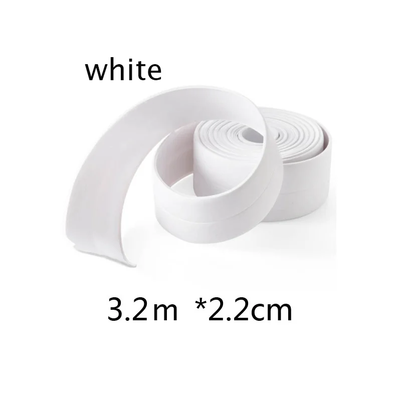 

Self-adhesive Tape Wall Sticker Home Accessories Bathroom Waterproof Mildew Mould Proof Tape KitchenSink Bath Sealing Strip Tape