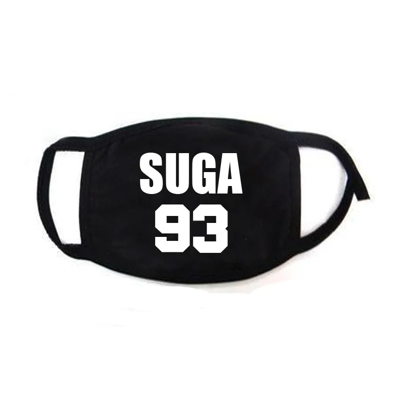 Bangtan мальчики хлопок Письмо имя печати альбом карта душа Persona Пылезащитная маска для лица Открытый аксессуар LXX61