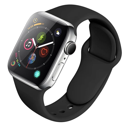 Силиконовый ремешок для часов Apple Watch 5 4 44 мм 40 мм ремешок для iwatch Apple Watch Series 3 2 1 38 мм 42 мм полосы - Band Color: color 13