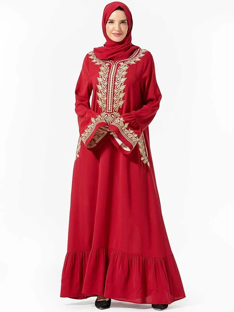 Мусульманское вечернее платье в марокканском стиле Vestidos Musulmanes Turkish Abayas Robe Islamique