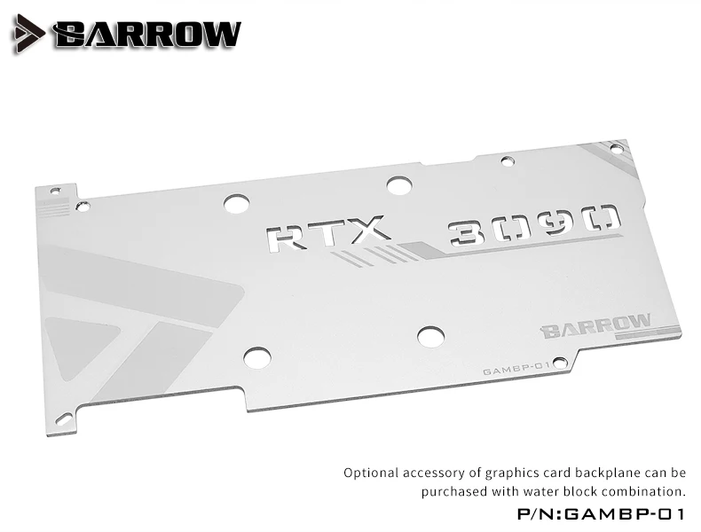 

Barrow 3090 3080 GPU Water Block for GALAX/GAINWARD RTX 3090/3080, Full Cover 5v ARGB GPU Cooler, BS-GAM3090-PA